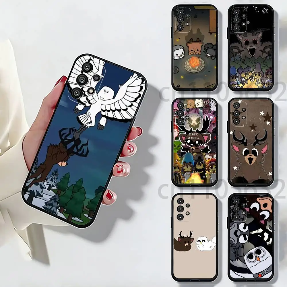 99 N-Nights in the F-Forest Deer Custom Phone Case For Samsung Galaxy A13,21s,22,31,32,52,53,71,80,A91 Soft Black Shell