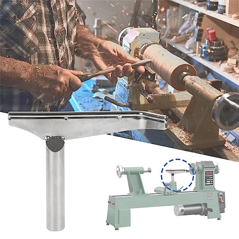 Luckshopping Houtbewerking Draaibank Gereedschaphouder Beugel Accessoires Houder Houtbewerking Combinatiegereedschap (rechte hoek)