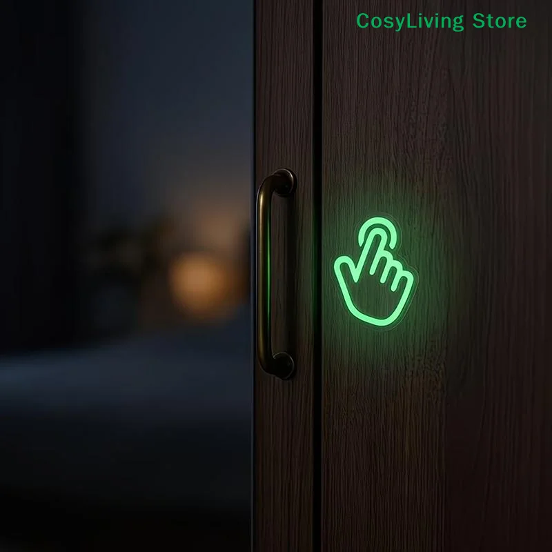 [CL]3/20Pcs Indicator Button Luminous Stickers Suitable For Switch Stairs Glow-in-the-Dark Wall Decals Home Decor[CL]