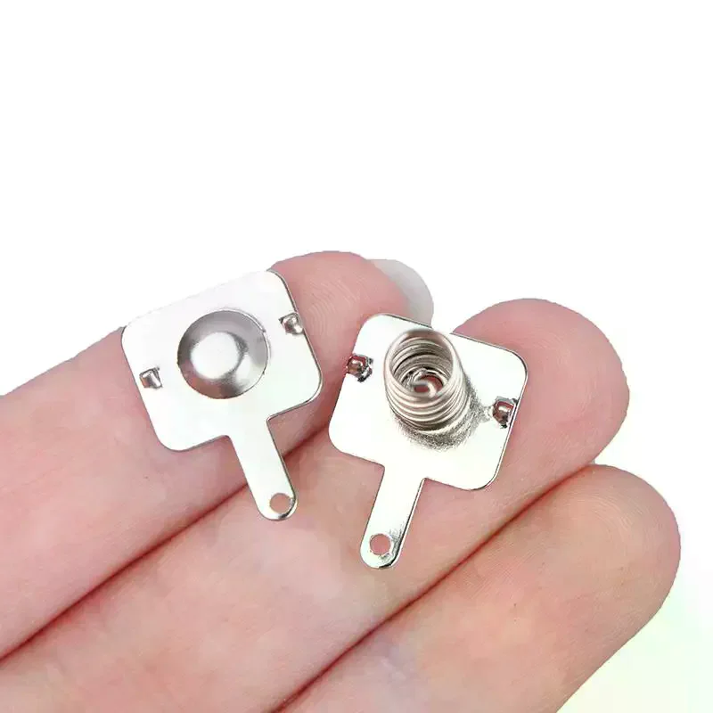 20PCS 18650 Battery Sheet Spring Contact Bipolar Electrodes for Power Bank Battery Assembly and Electronic DIY Projects