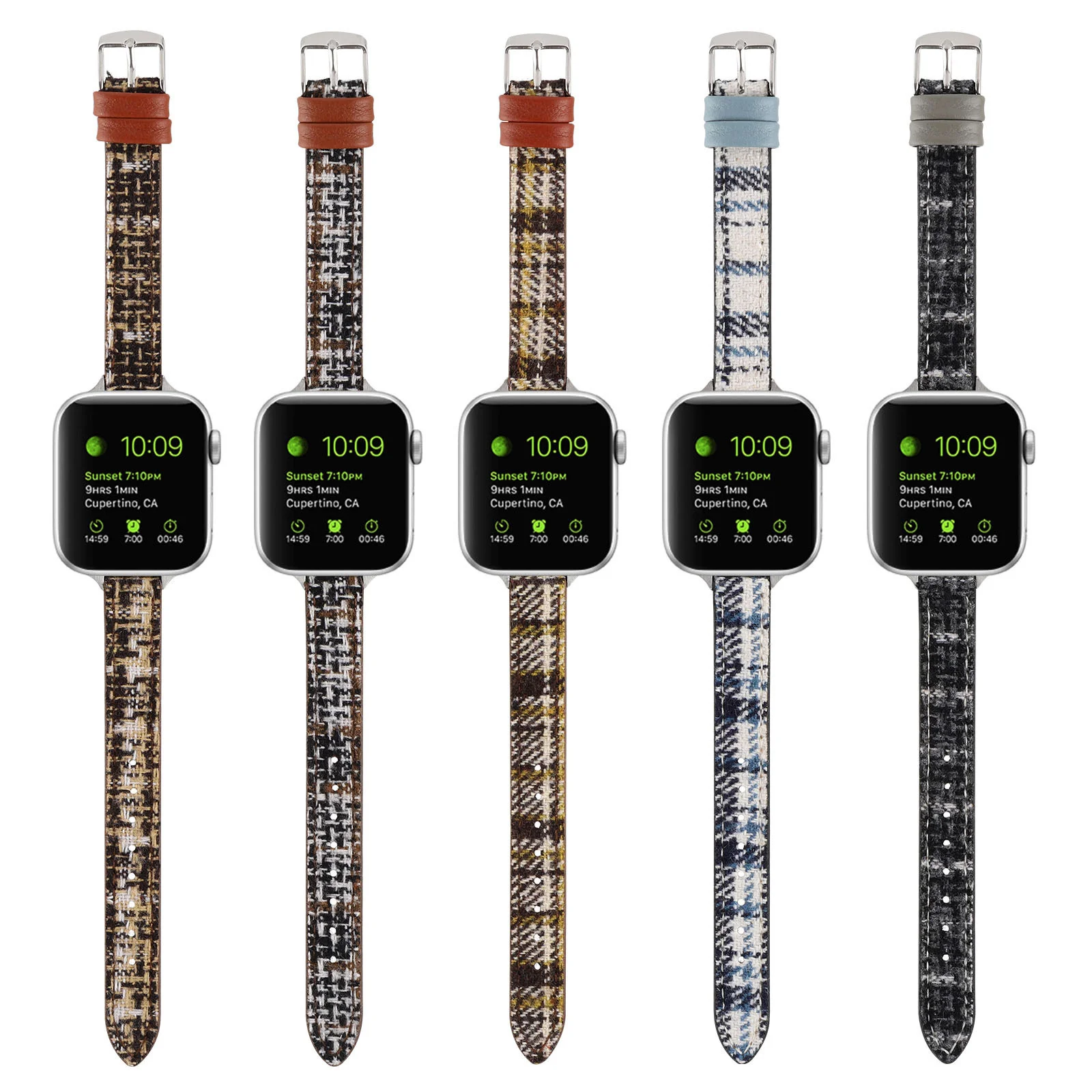 New Watch Strap for Women's iWatch Generation 8 Ultra 7 6 5 4 3 se Wrist band 44mm 41 42 45 38mm