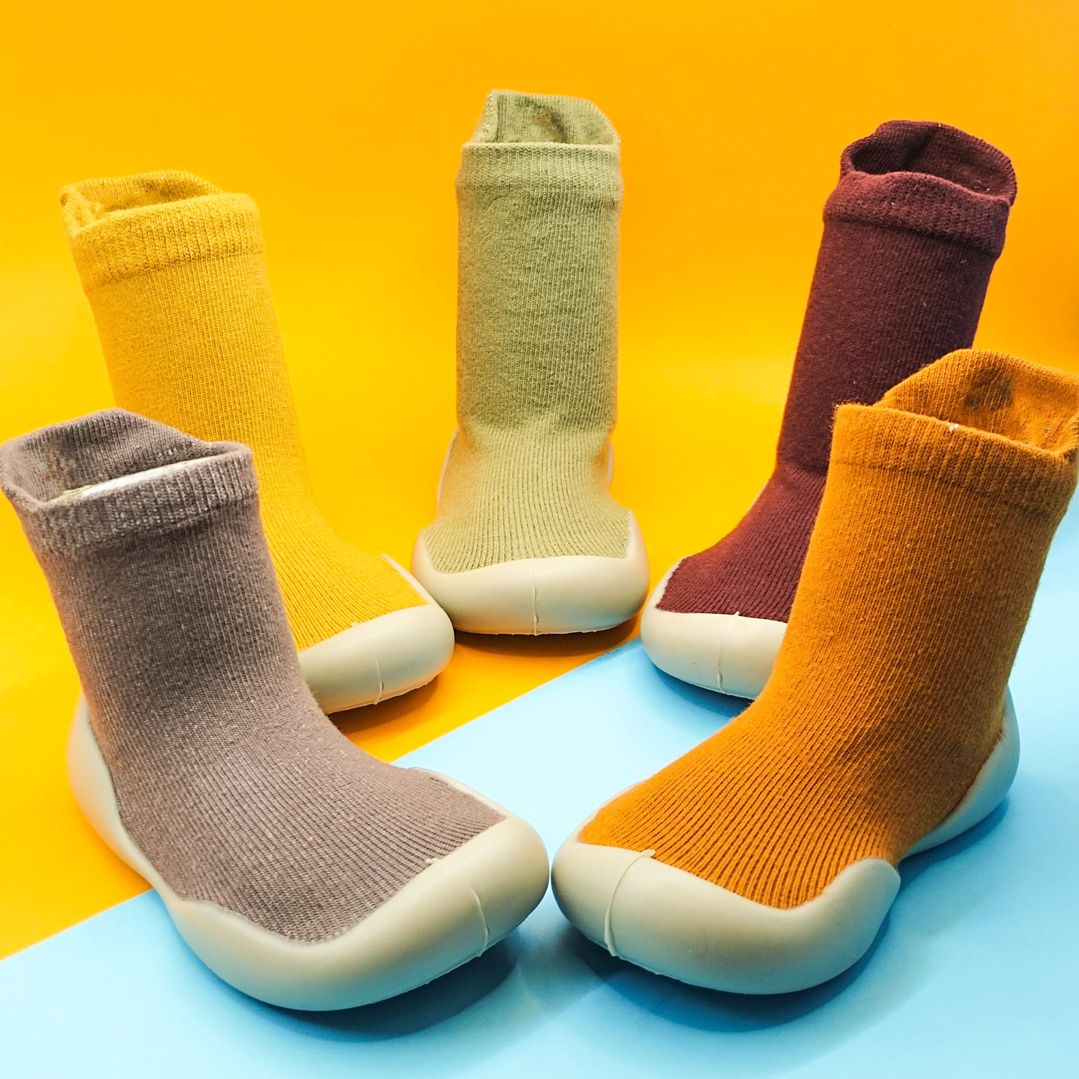 Baby floor socks baby all-season indoor non-slip toddler shoes newborn cool soft bottom anti-fall socks shoes