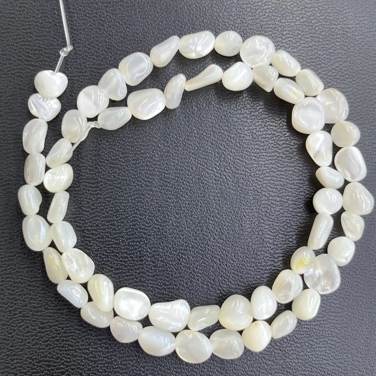 قذيفة الطبيعية حبة 5-6/7-8 مللي متر غير النظامية فضفاض مطرز السحر DIY بها بنفسك النساء الرجال قلادة صنع المجوهرات اكسسوارات لوازم #1