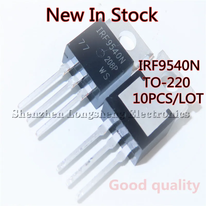 10PCS/LOT New IRF9540N IRF9540NPBF IRF9540 TO-220 MOS FET Spot In Stock