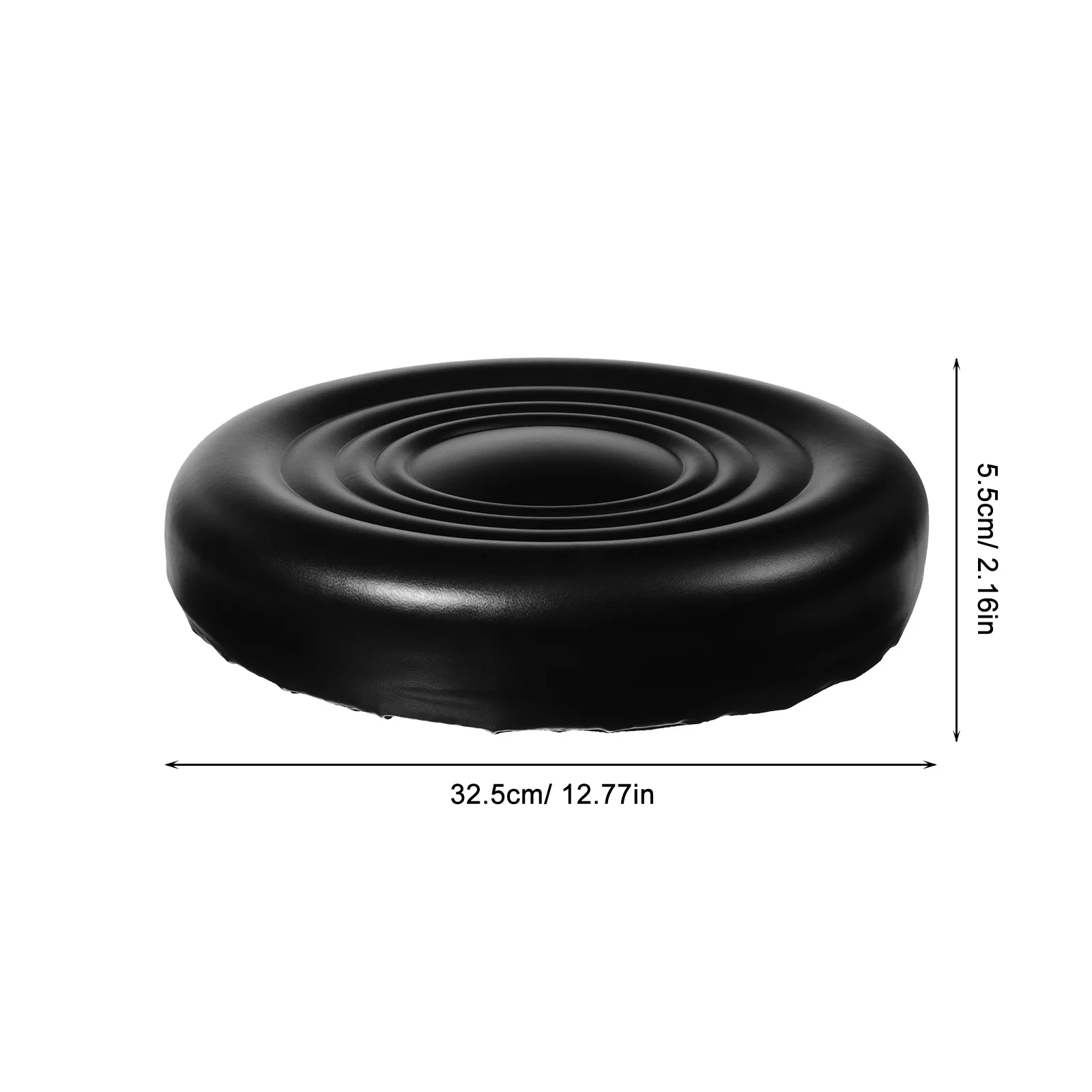 PU Stool Seat Replacement Round Chair Seating Part Comfortable Material Suitable Various Occasions Bar Home Office