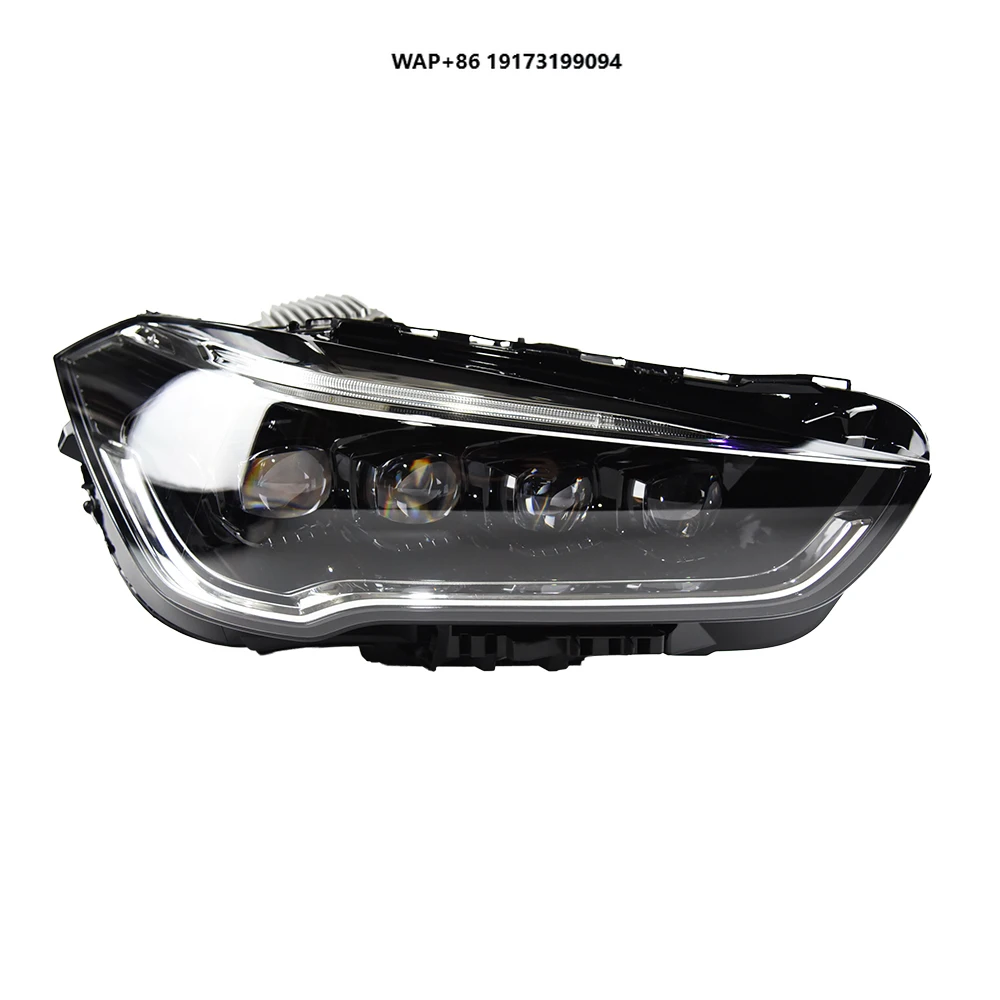 

For BMW-X1 F48 F49 2016-2019 Upgrade High Configuration Accessories Car Front Lamps LED Auto Projector 4 Lens Headlight Assembly