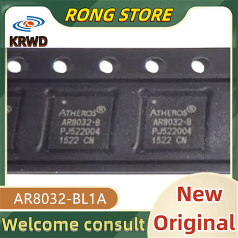 5PCS AR8032-B 8032-BL1A Nuevo y Original AR8032-BL1A-R AR8032-BL AR8032 QFN-32
