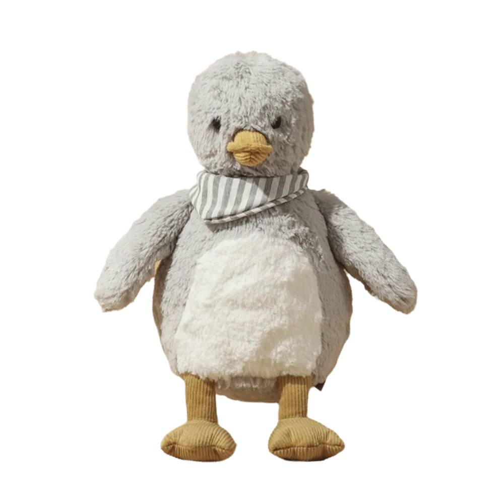 

Funny High Quality Duck Stuffed Plush Toy Sitting Pose Fluffy Soft Duck Plush Warm Cozy Duck Doll Kids Gift