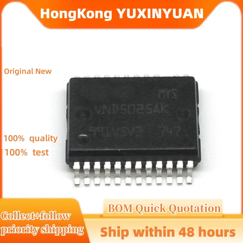 

5 шт./лот VND5025AK SSOP VND5025 чипы В НАЛИЧИИ YUXINYUAN