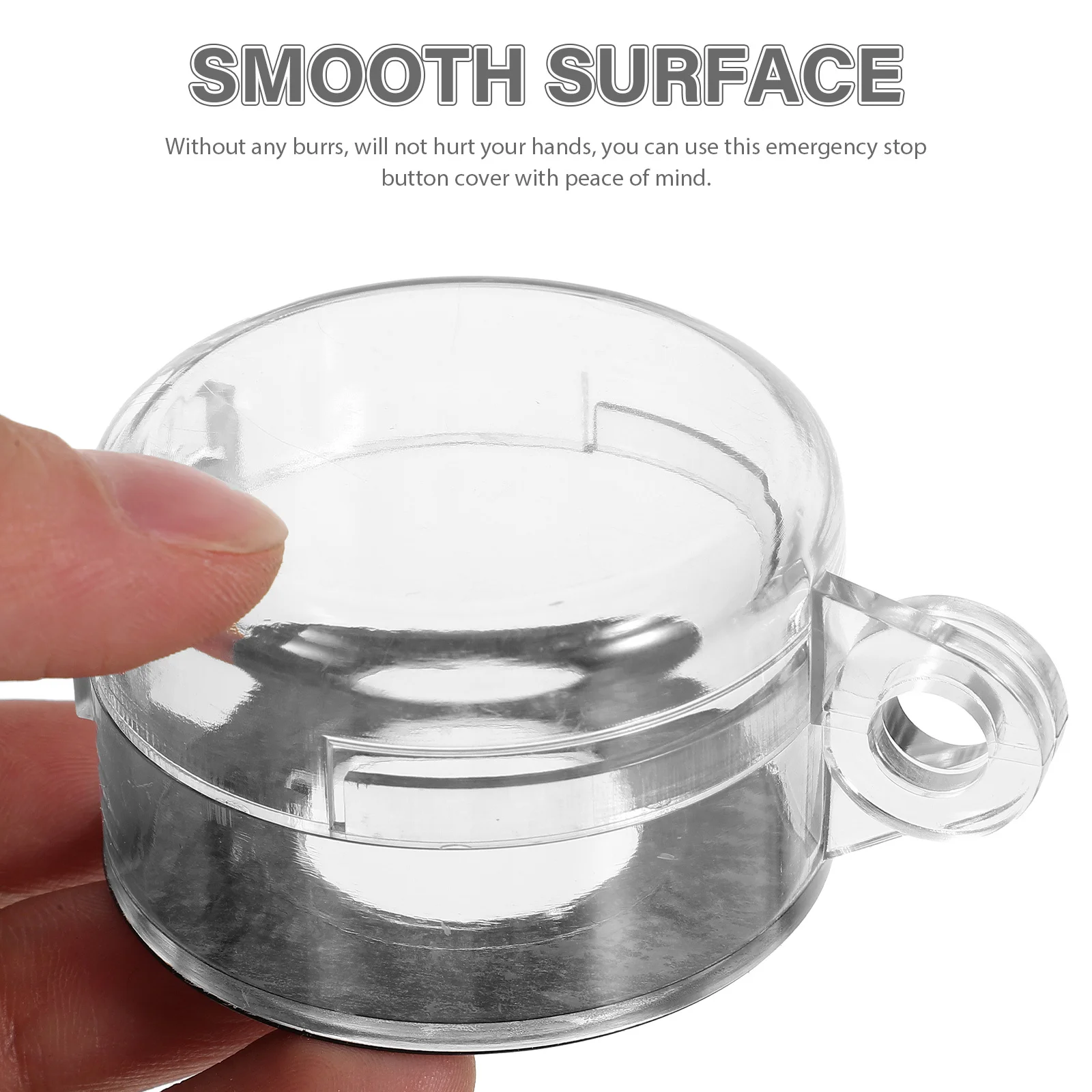 

4pcs Switch Button Protector Transparent Cover For Emergency Stop Push Button Safety Guard Durable Protection Covers Electrical