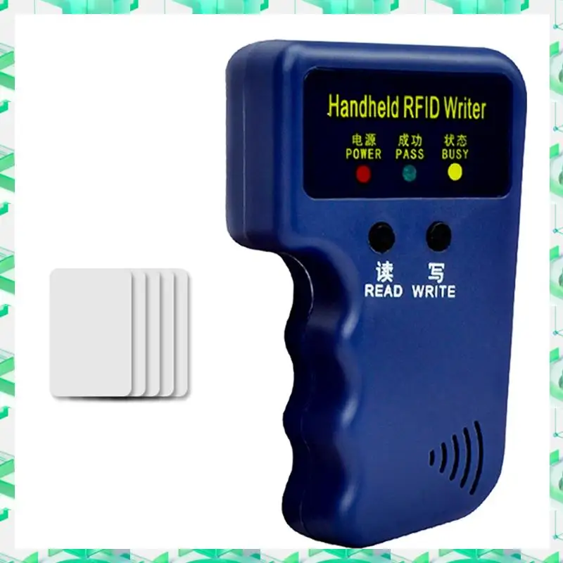 

3C Electron 125 кГц RFID-считыватель карт + комплект 5 карт, копир, писатель, Дубликатор, программатор, копия идентификационных карт EM4305 T5577, каждая записываемая метка
