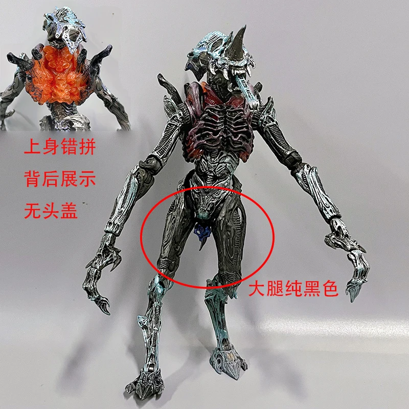 NECA Rhino Alien Articulated Collectible Figure Super Posable
