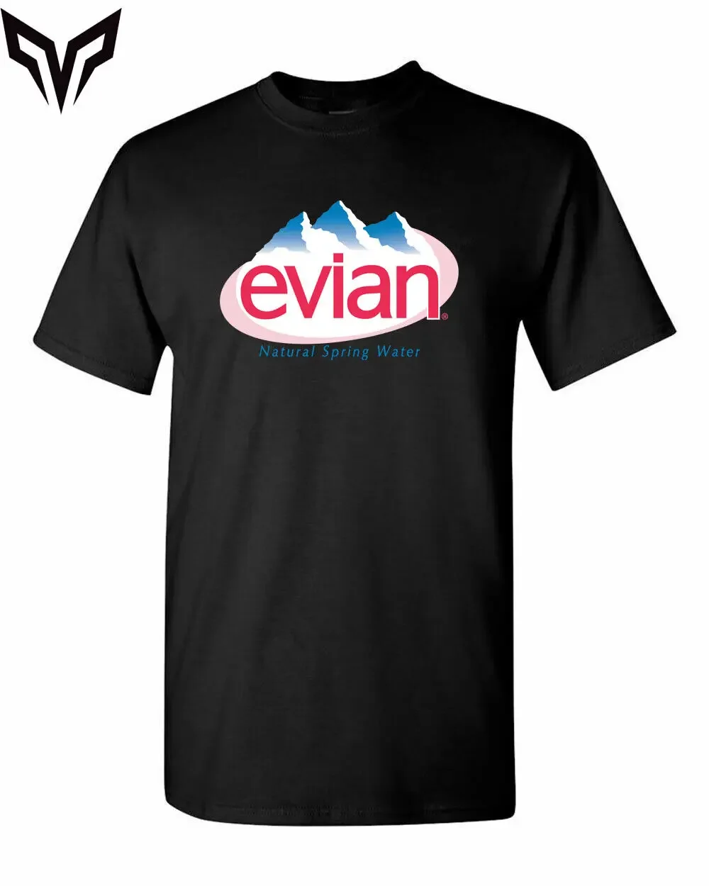 New Evian bottled water Logo T-shirt Unisex Size S - 4XL American Funny USA