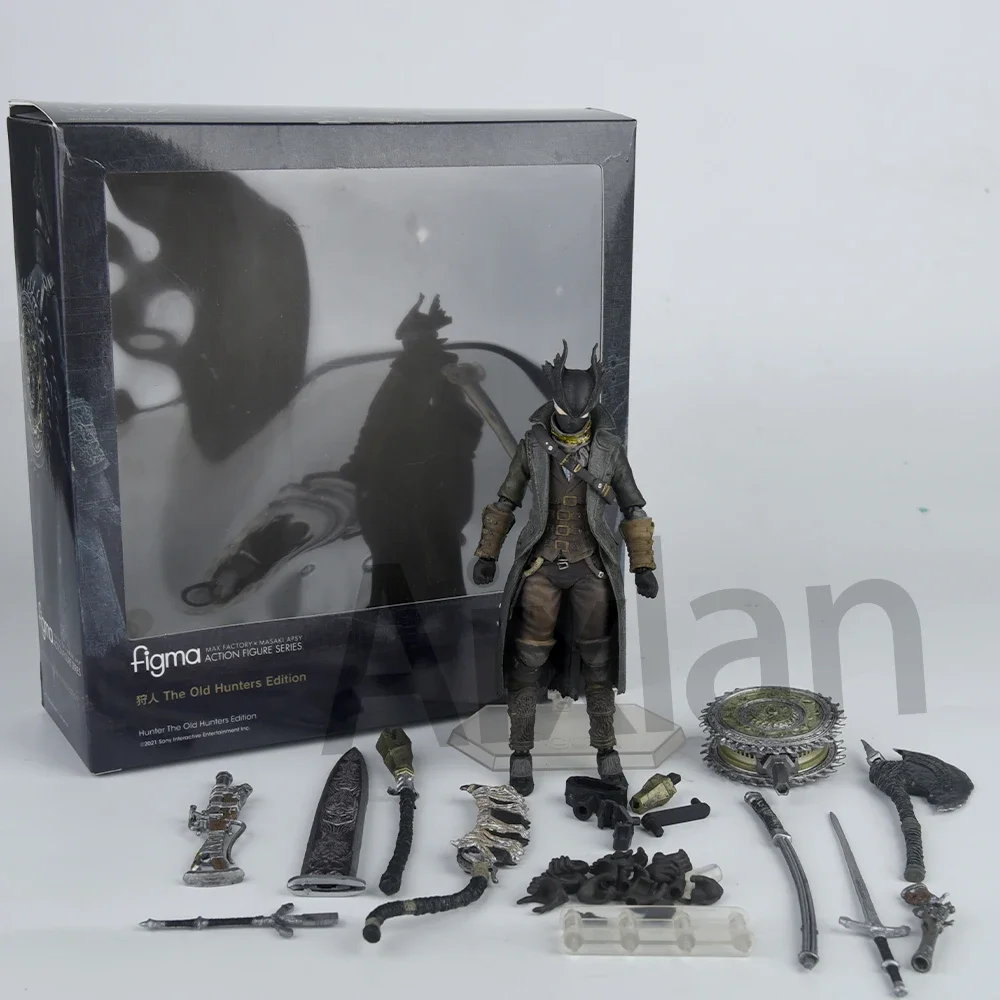 Aixlan 15cm Bloodborne Anime Figure #367 Figma The Old Hunters Edition PVC Action Figure Collectible Model Toys Kid Gift