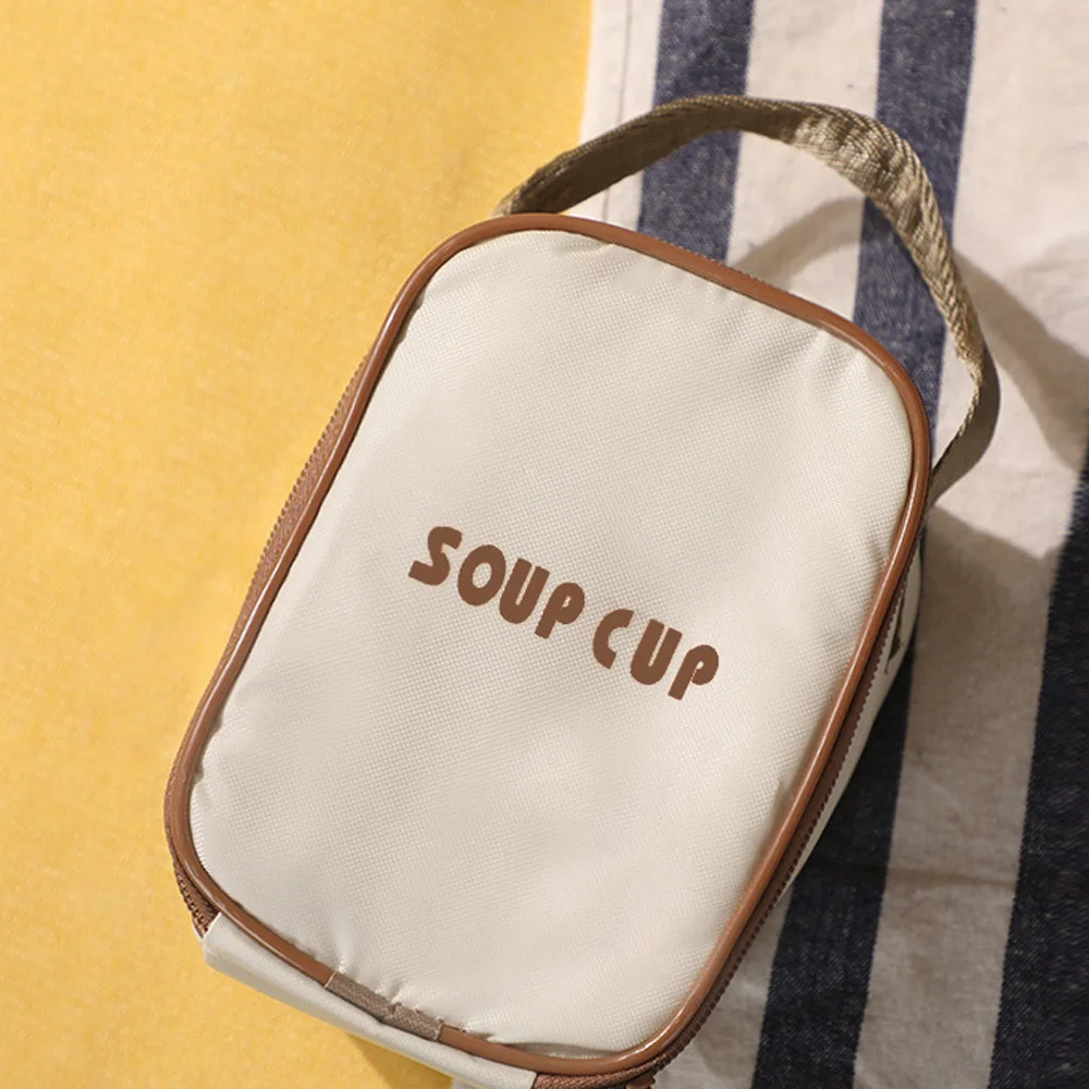 Thermal Insulation Bag Cooler Bag Lunch Breakfast Work Picnic Food A Designer Small Thickened Portable Insulated Tote Box Bag