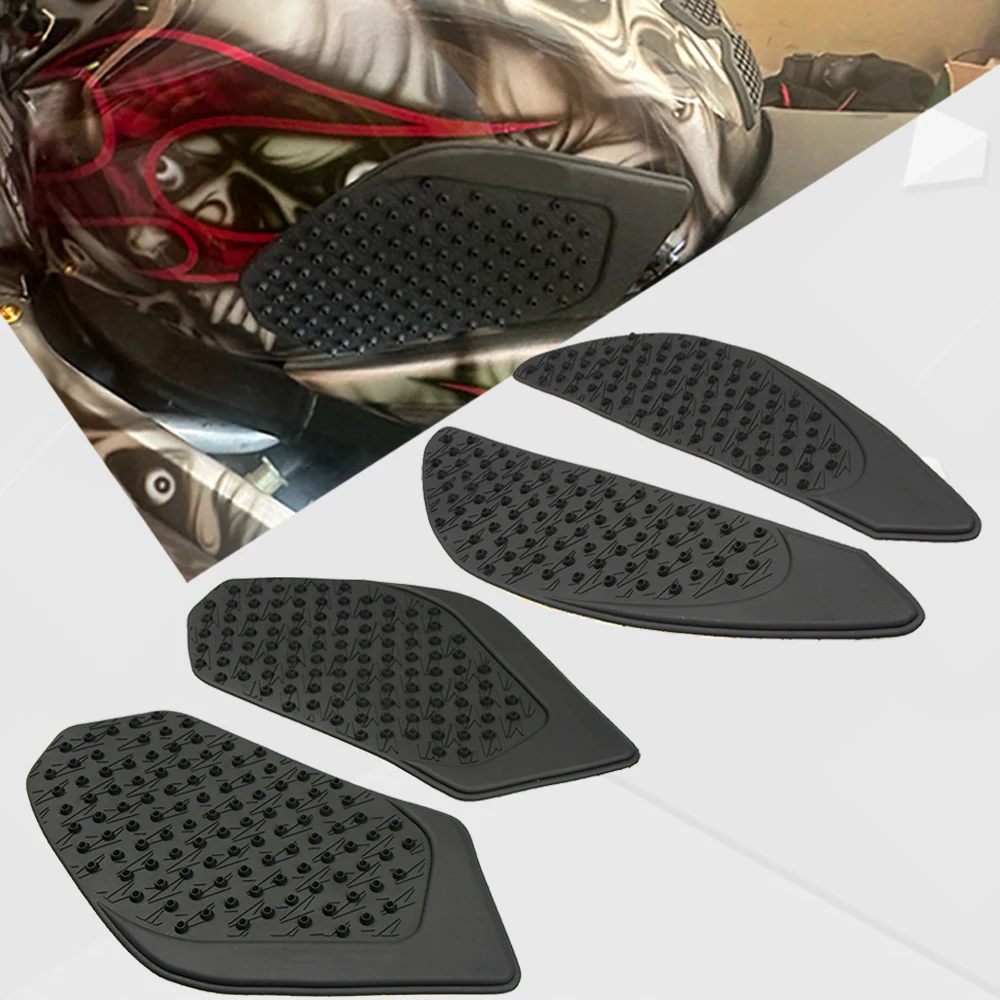 For Honda CBR600RR CBR 600 RR 2007 2008 2009 2010 2011 2012 Tank Pad Protector Sticker Decal Gas Knee Grip Traction Pad Side