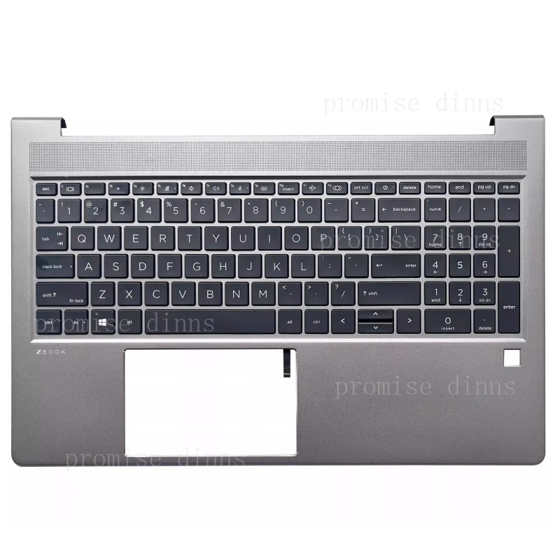 M  New Palmrest Upper Case w/US Backlit KB For HP Zbook Power 15 G9 G10 N06912-001