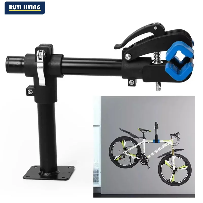 Workbench Bike Repair Mount Wall Mount Stand for Mtb Road Bikes Maintenance Clamp Holder Rack for Bicycle