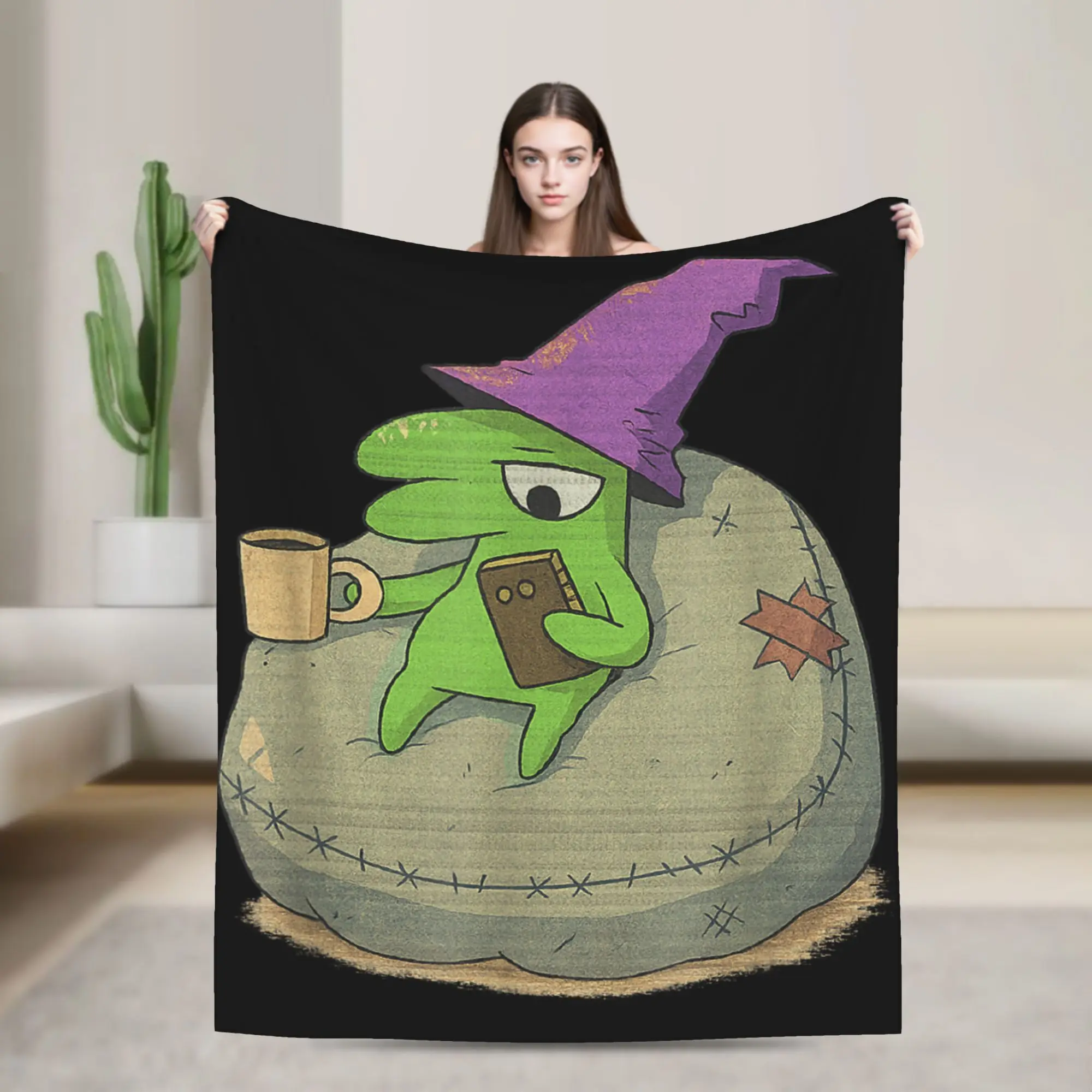 Warm Blanket Girls Boys Picnic Smiling Friends Glep Bedding Throws  Flannel Bedspread For Couch Bed Fluffy Sofa Bed Cover