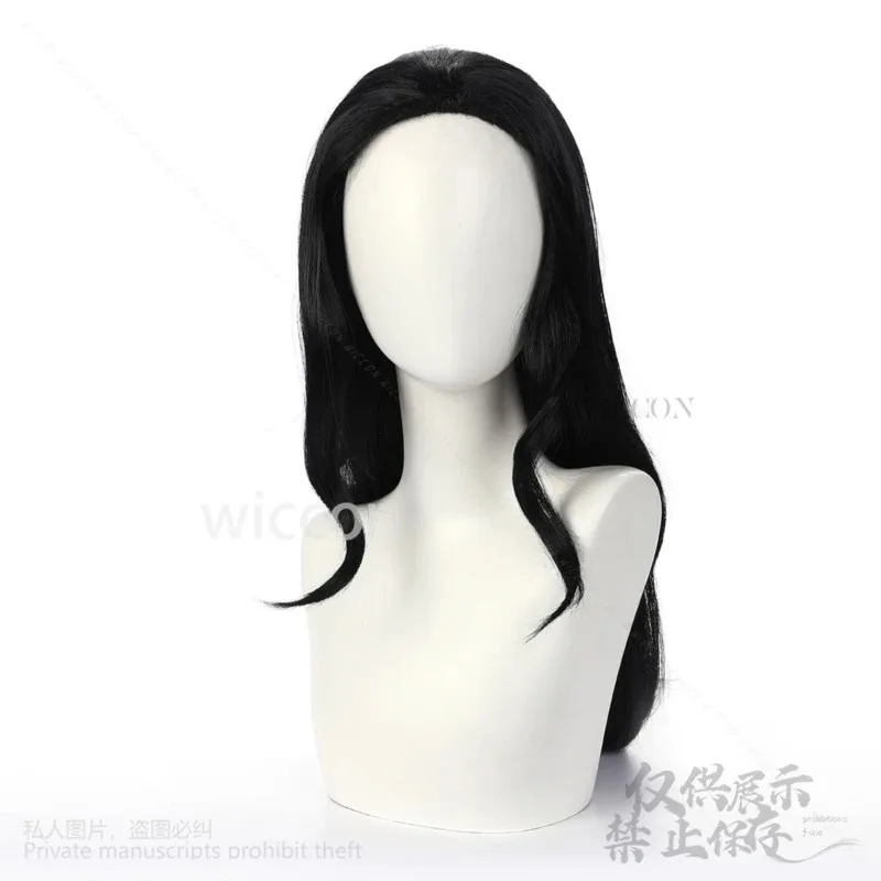 

Anime Miss Allsunday Nico Robin Cosplay Costume Sexy Girls Woman Blue Dress White Hat Glasses Props For Halloween Cos Customi GX