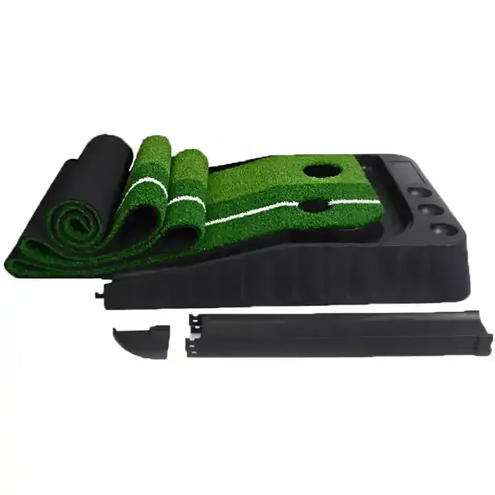 

2026 Indoor Outdoor Golf Putting Mat Golf Hitting Carpet Putting Ball Pad Practice Mat For Golf Trainingpromote Sales
