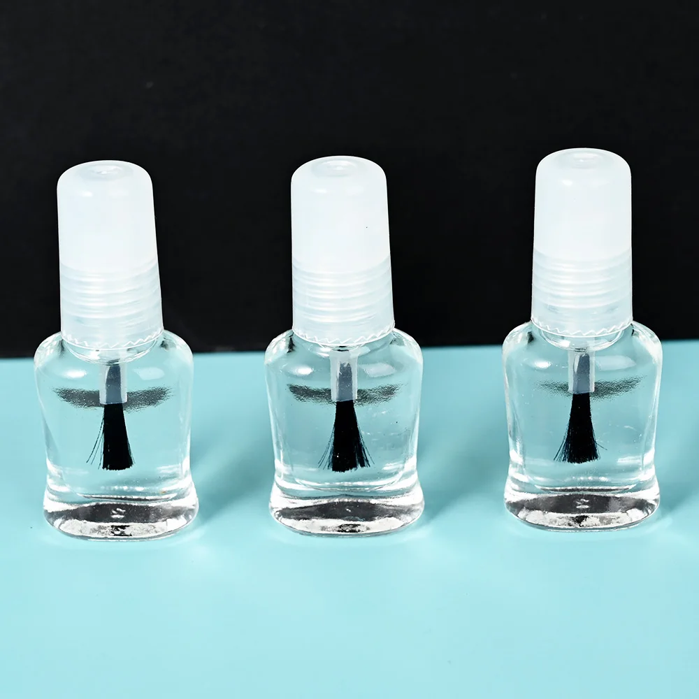 2 stks Verhogen Helderheid Nagelverbetering En Armor Olie Isolatie Kleurlaag Glanzend DIY Nagels Transparante Gladde Olie Basis * 5 ML *