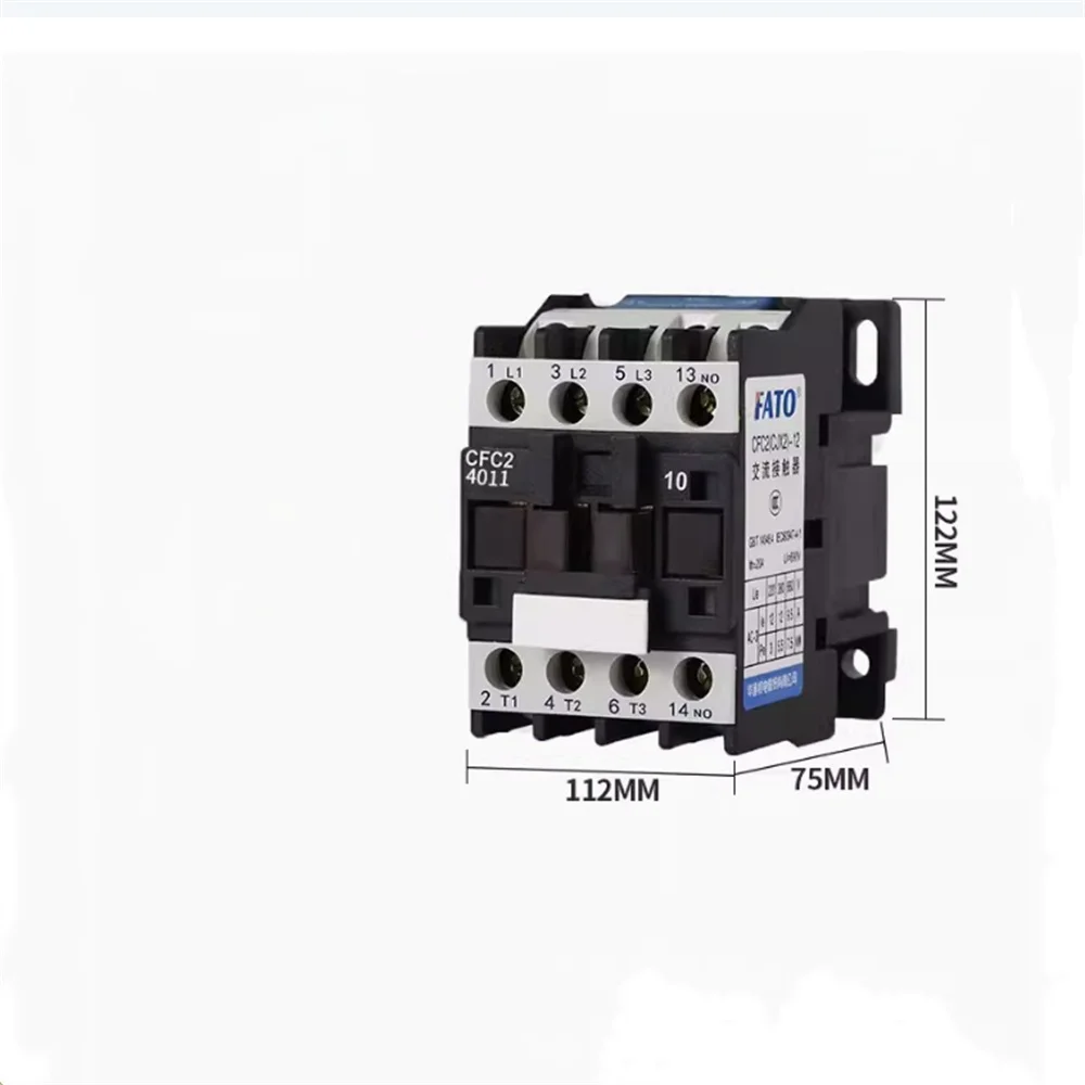 Imagem -03 - Contator da C.a. de Fato Huatong Cfc25011 220v 380v Cfc2 Cjx2 4011 6511