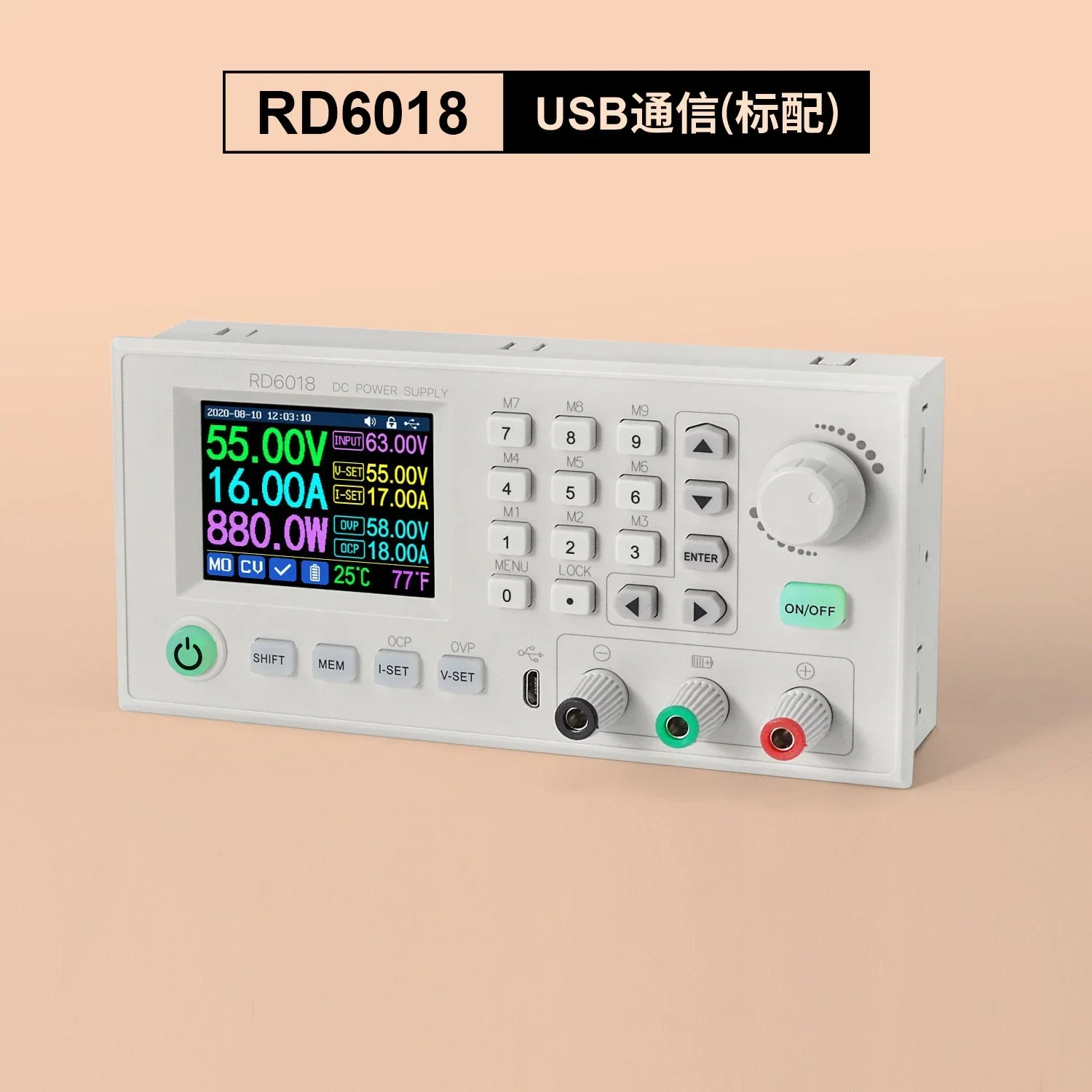 Limited Offer R Portable Electrolytic Plating Experimental Stable Voltage DC Power Supply D6018 Constant Voltage DC Adjustable