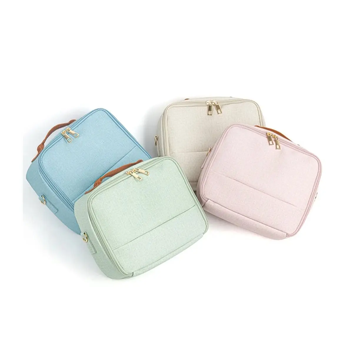 حقيبة كاميرا خارجية متعددة الوظائف للكاميرا حقيبة كتف مبطنة حقيبة كروس للكاميرا الرقمية باللون الأزرق