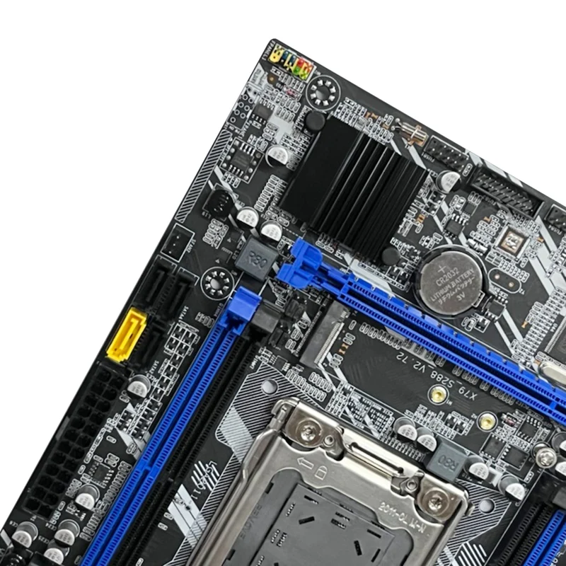 X79 S288 Gaming Motherboard +Switch Cable+Baffle LGA2011 M.2 NVME Support 4X32G DDR3 For E5 2620 2630 2640 2650 2660 2680 CPU