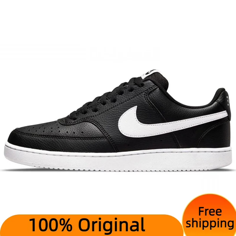 

Nike Court Vision Low Next Nature 'Black White' Sneakers shoes With Original Box