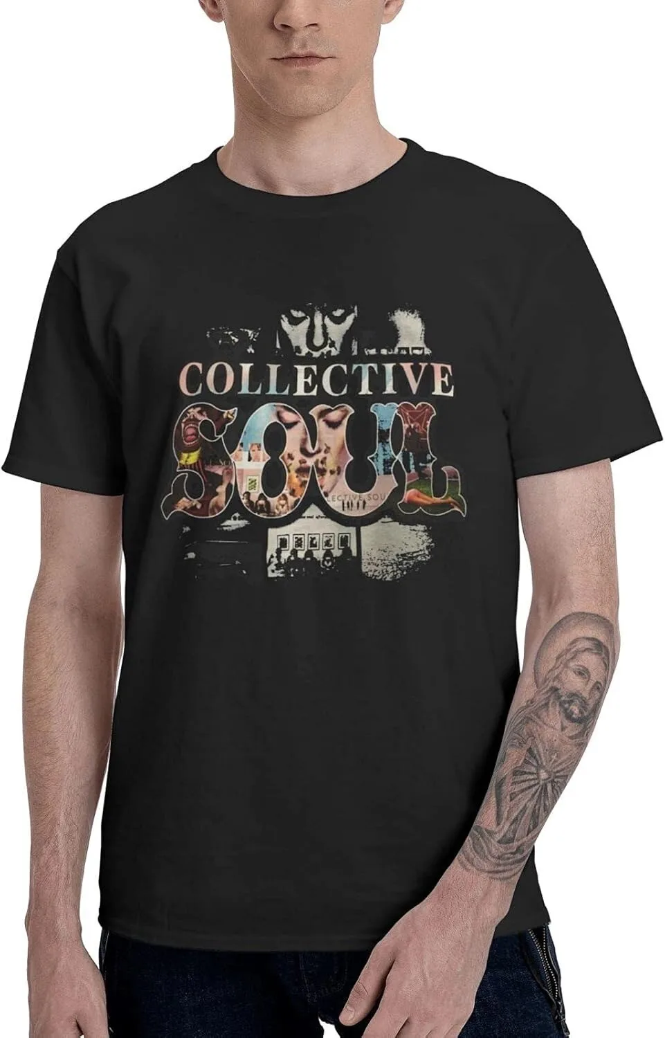 Collective Soul Band Black Color Shirt Gift For Fan PP1812