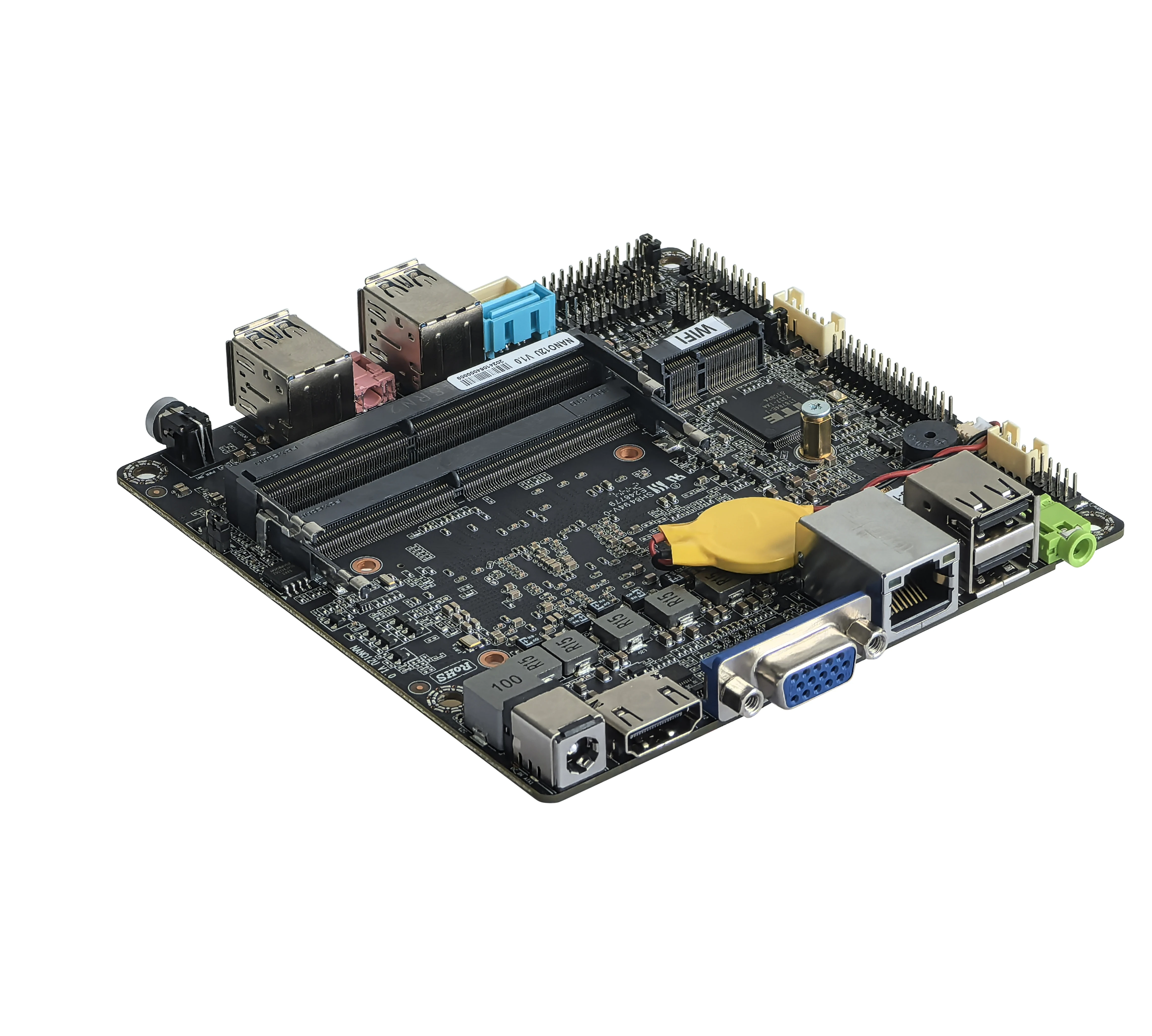 2025 ELSKY  13th Generation Industrial Motherboard I5 1345U 1340P 13500H 2*COM Port 1/2*LAN USB3.2 Wifi/Bluetooth