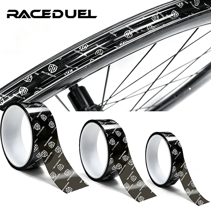 Image of RACEDUEL Fahrrad Tubeless Tape MTB Rennrad Felgenstreifen 17/19/21/23/25/27/30/32/35MM Reifen Innenstreifen für MTB Rennrad Laufräder