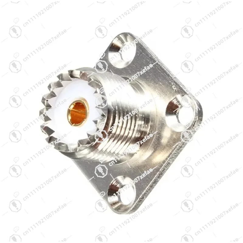 

SO239 female jack 4 hole panel flange welding mounting RF connector