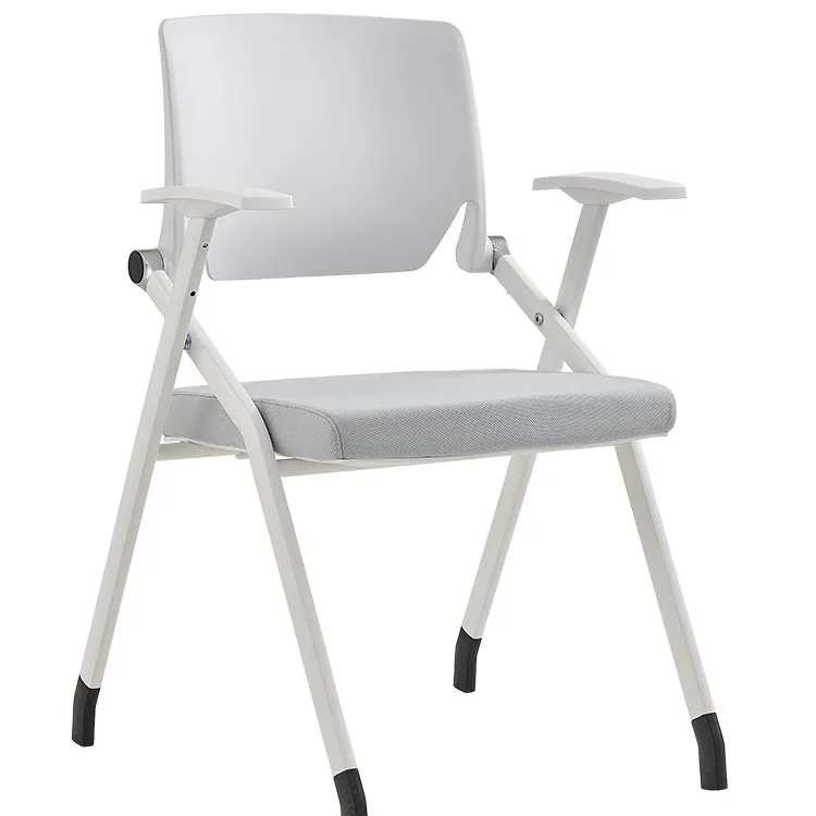 High-end training chair with writing pad foldable back