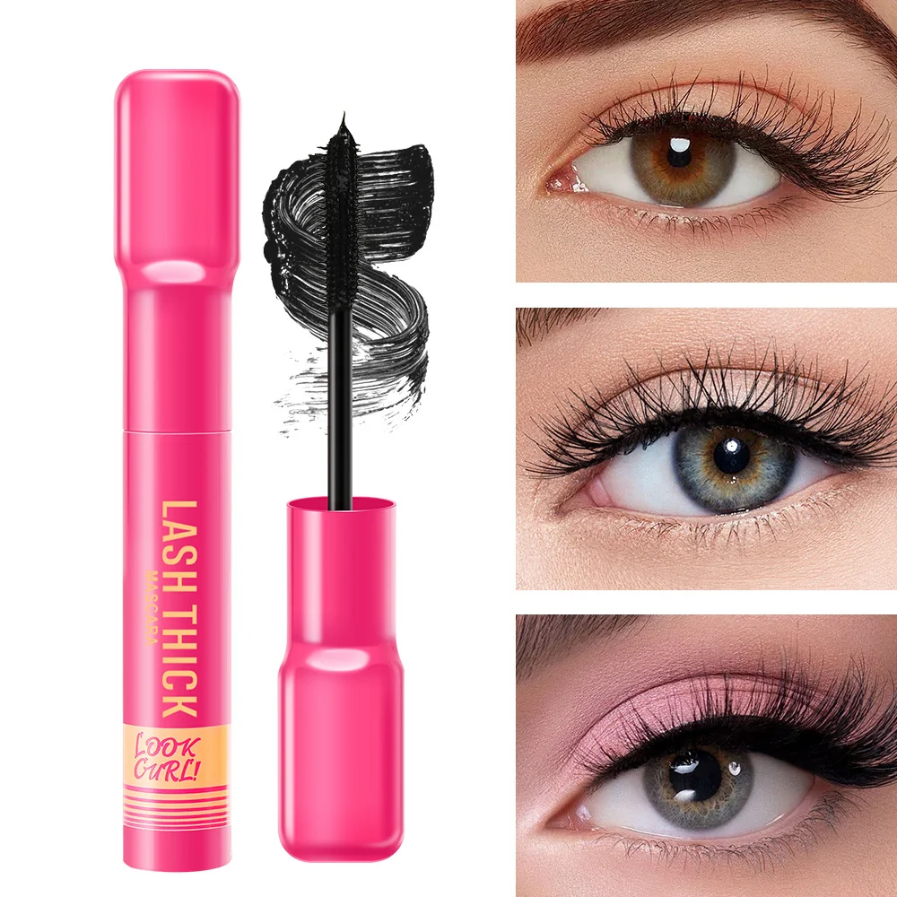 Mascara snello spazzolato styling arricciato impermeabile, resistente al sudore e senza sbavature