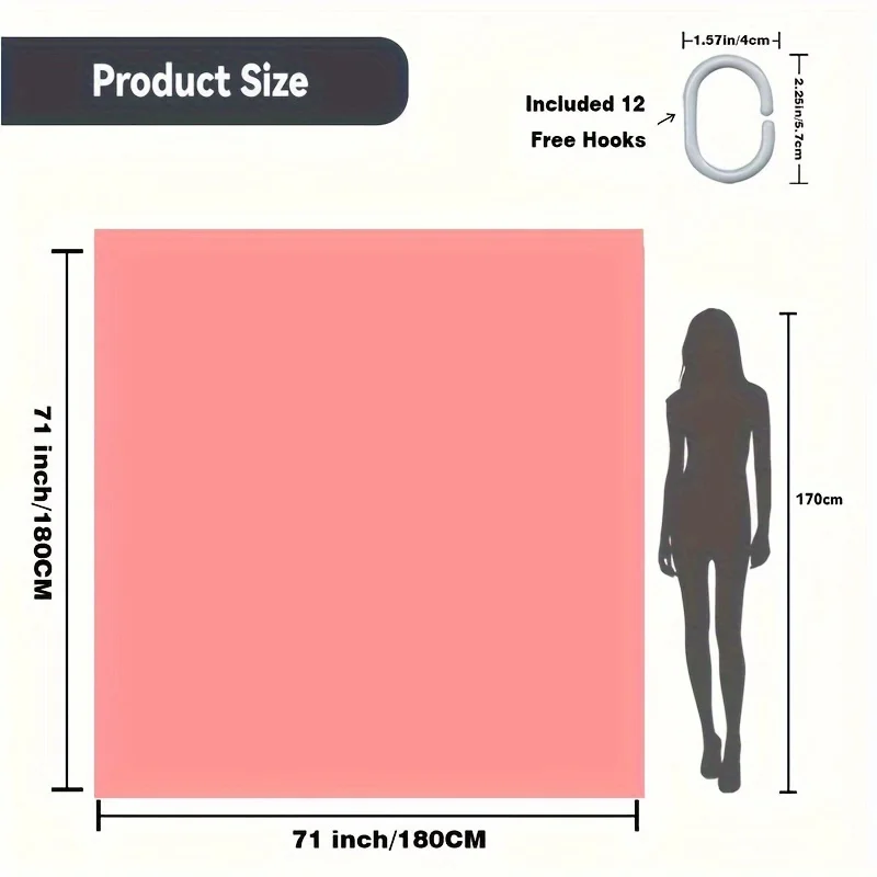 صورة مخصصة ستارة دش شخصية، طباعة ديكور المنزل على الطراز الحديث، ستارة حمام بوليستر مقاومة للماء مع خطاف مجاني