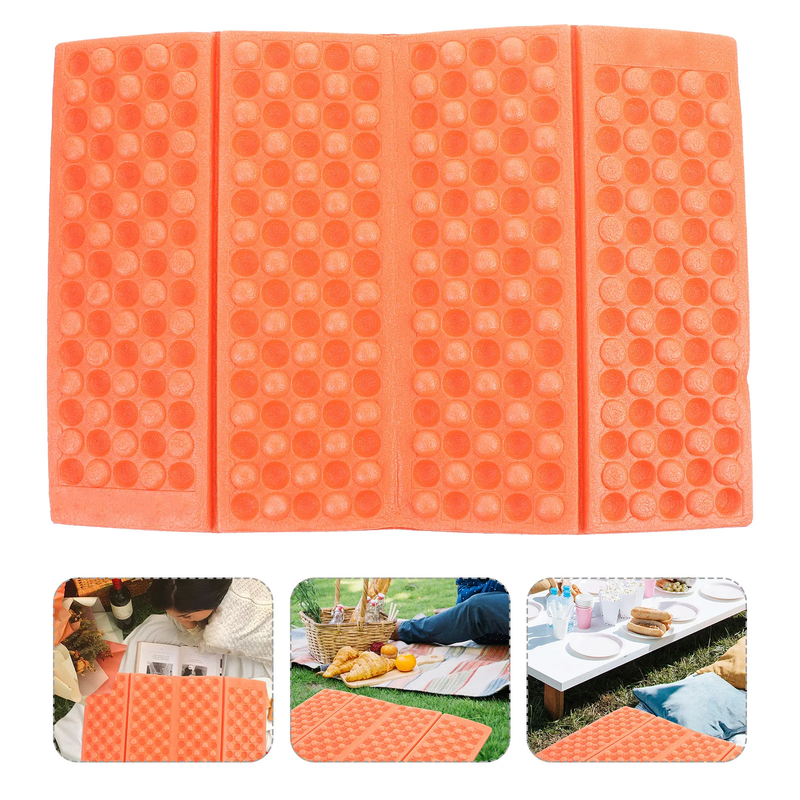 

1 set 1 Set Of Portable Waterproof Sitting Pad Foldable Lightweight Camping Mat For Outdoor Picnic Beach Hiking Multi-Function