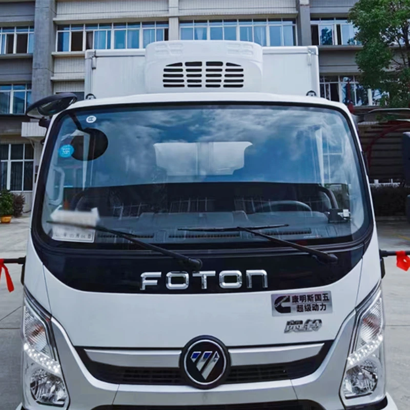 شحن البضائع الباردة فان السيارة المجمدة الكهربائية 12 فولت 24 فولت وحدة التبريد المبردة ل 1 ~ 20 م3 #1