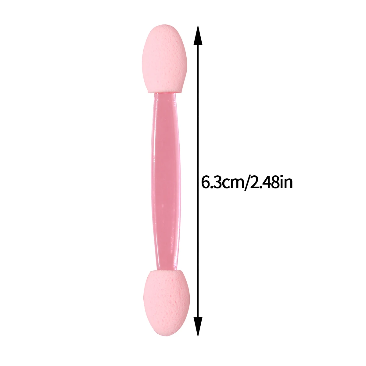 コストパフォーマンスが高く！ 50本のピンクの双頭アイシャドウスティックは超ポータブルで、初心者のアイメイクの必需品です。