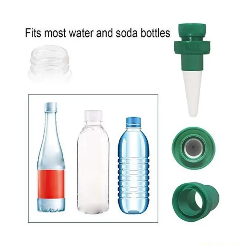 QX2E Smarted Gardening Tool Auto Watering Device Automatic Bottles Auto Watering Planter for Busy People