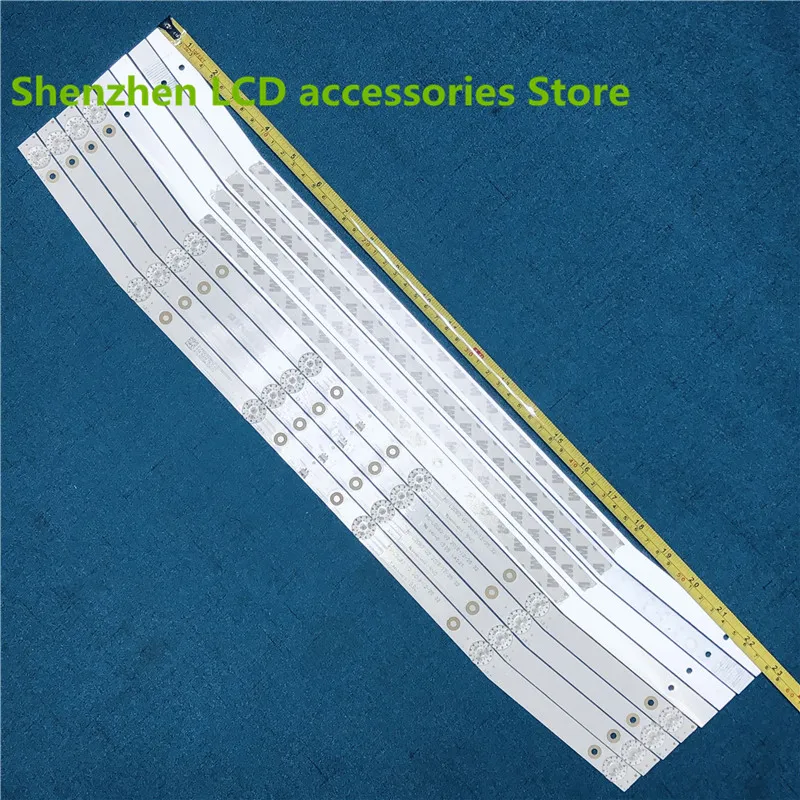 แถบแสงไฟสำหรับ32L 32L56 3ทีวีจอแอลซีดี MS-L1160 6V 578mm 100% MS-L2082ใหม่