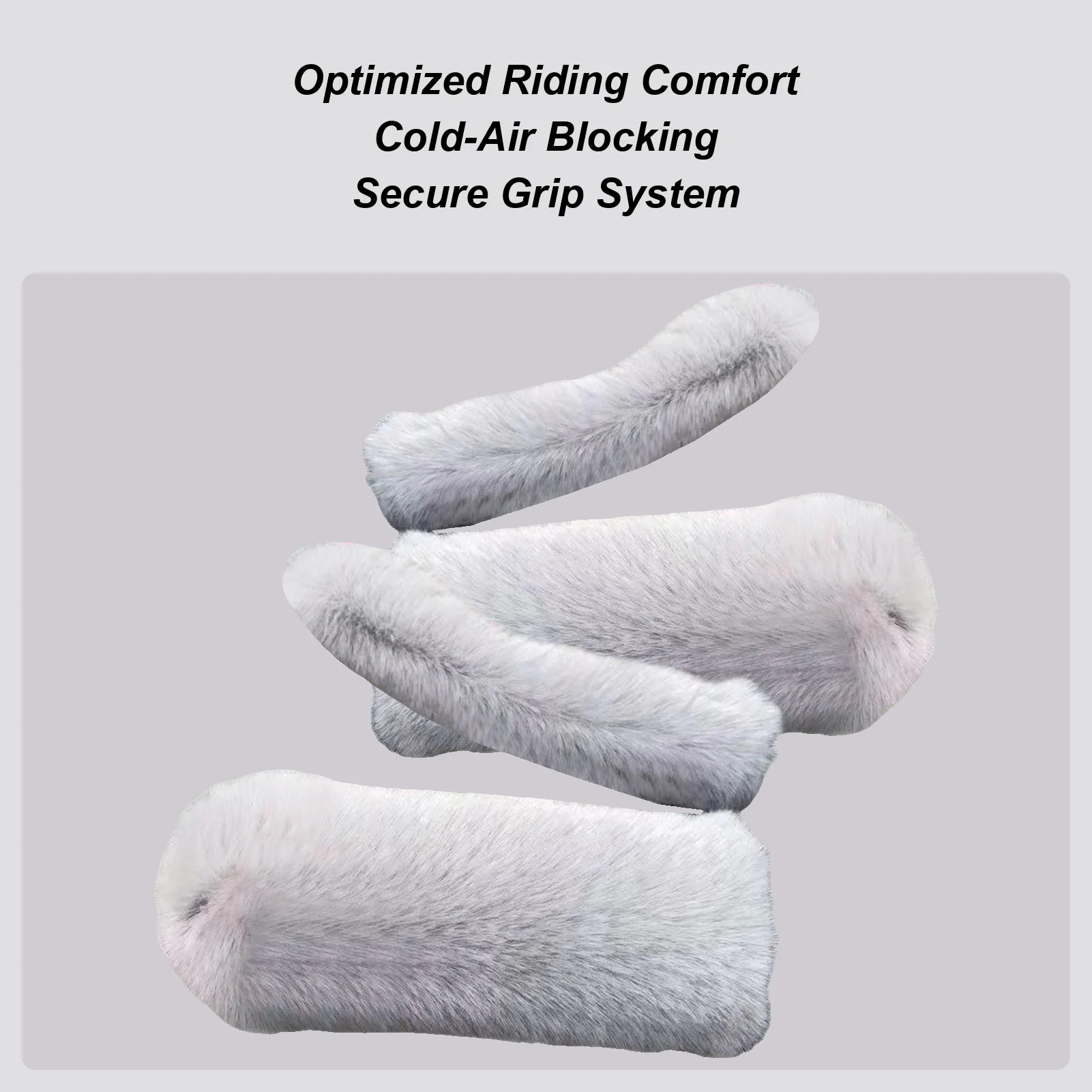 

Мотоциклетные ручки на руль, теплые плюшевые грелки для рук, зимние чехлы на руль электрического велосипеда для мужчин и женщин, трехколесный велосипед, квадроцикл, мотоцикл