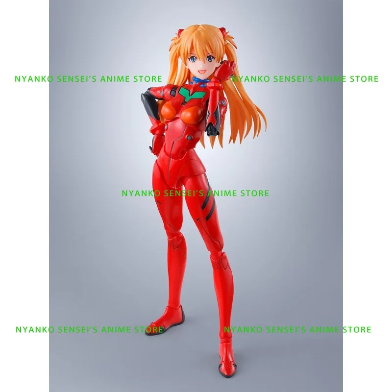 Bandai SHF néon Genesis Evangelion: nouvelle édition théâtrale EVA Asuka Langley Shikinami figurine Anime modèle jouet à collectionner