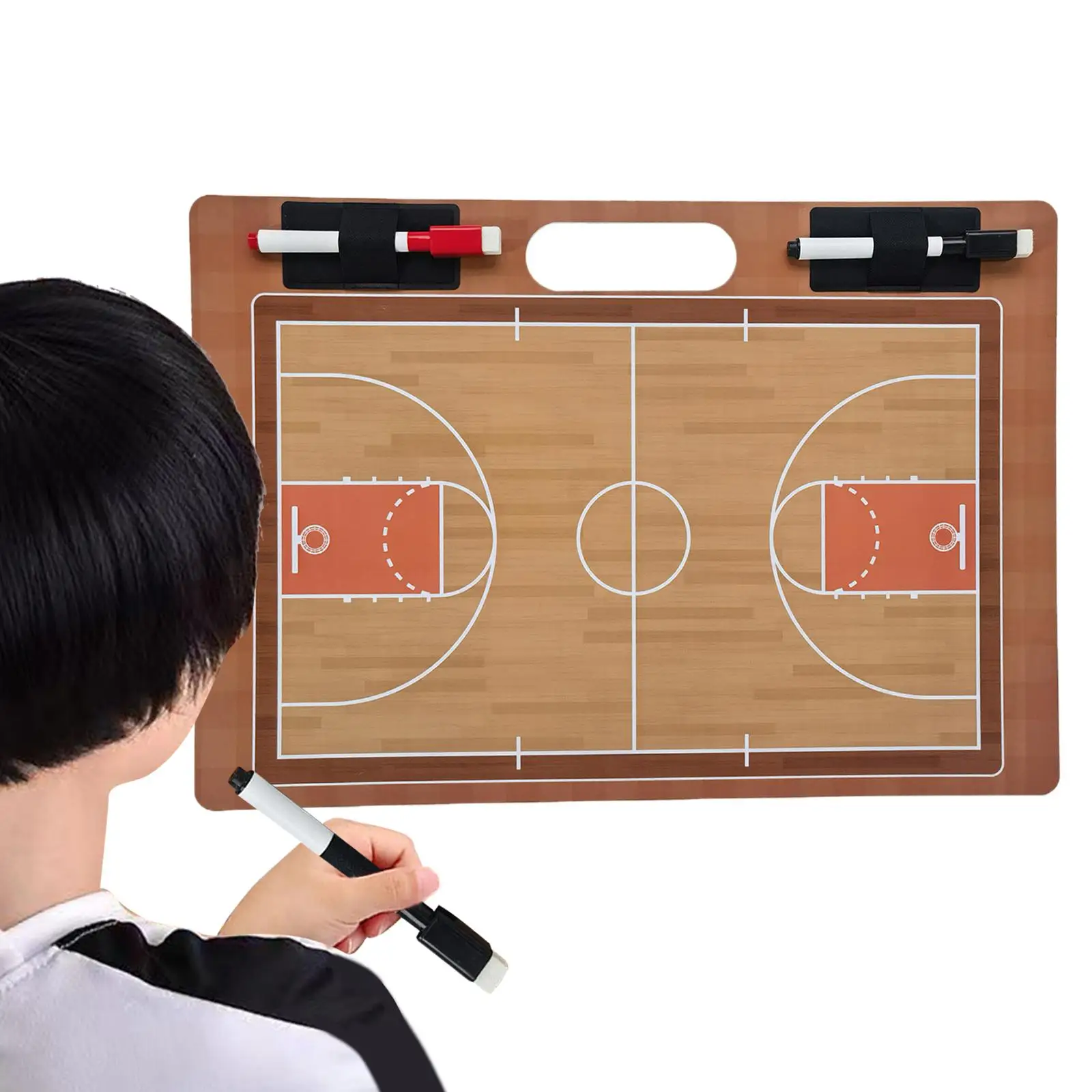 Basketball Clipboard Gift Play Board Equipment White Board Basketball Coaching