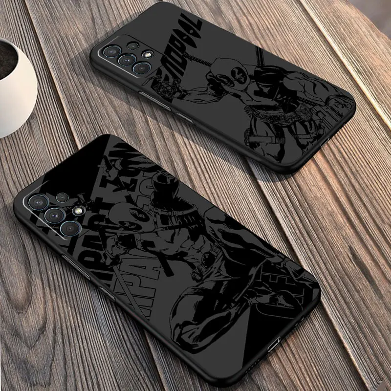 Marvel New Mutants Deadpool phone case for Samsung galaxy A53 A16 A13 A23 A34 A35 A51 A52 funda coque celulare protective cases