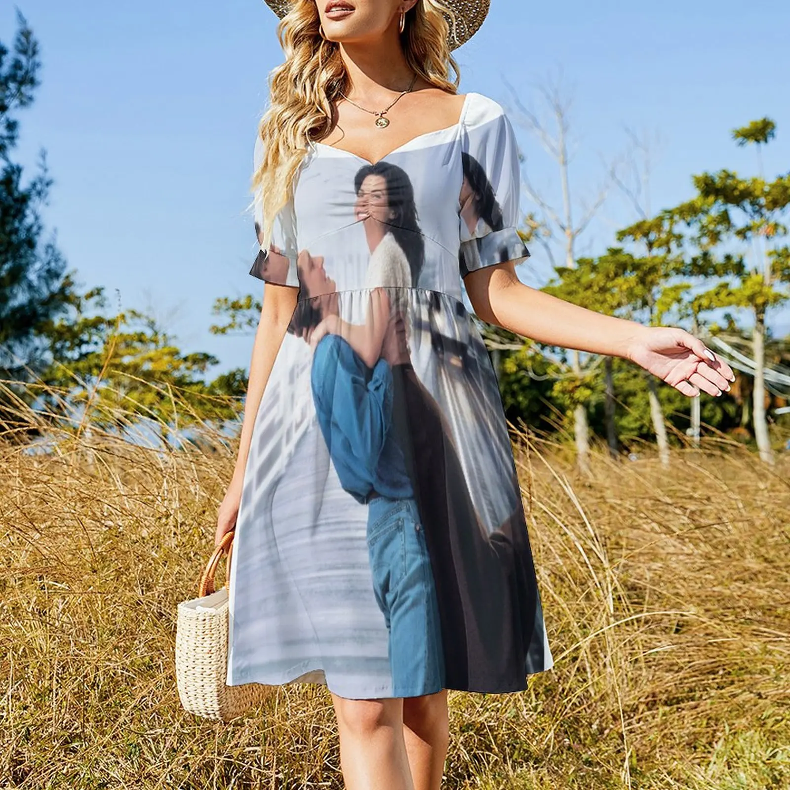 while you were sleeping Short Sleeved Dress summer dress woman 2025 trendy long sleeve dress