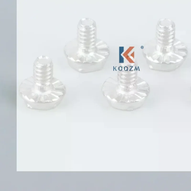 

50pcs Toothed Hex 6/32 Computer PC Case Hard Drive Motherboard Mounting Screws for Motherboard PC Case CD ROM Hard Disk