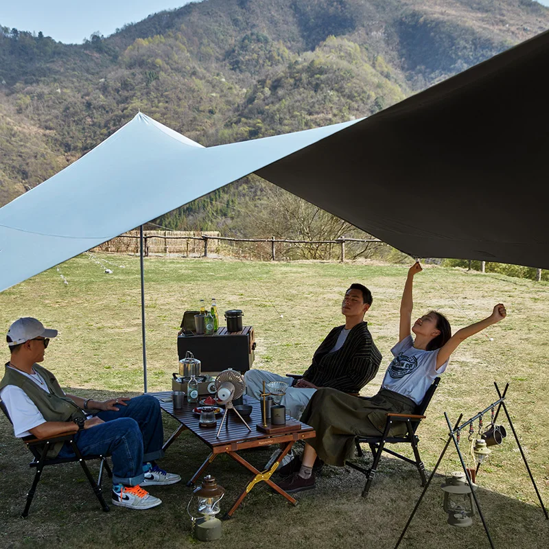 Imagem -03 - Naturehike-toldo de Plástico Hexagonal para Camping Toldo uv Protetor Solar Impermeável ao ar Livre Grande Toldo 810 Pessoas